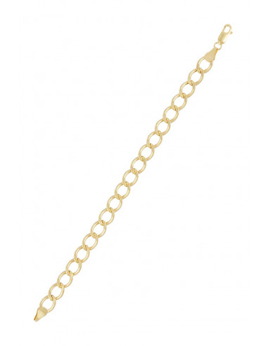bracelet mailles vrillé fil triangulaire oj "Triangle d'Or"