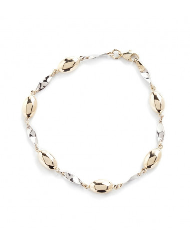 Bracelet bracelet Volupté Or Bicolore 375/1000